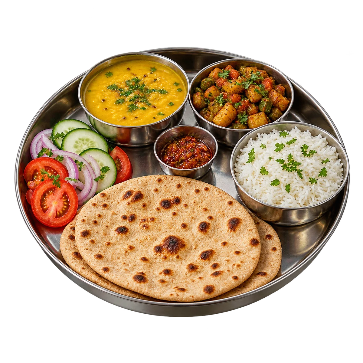 Daily meals at Pankaj Mess